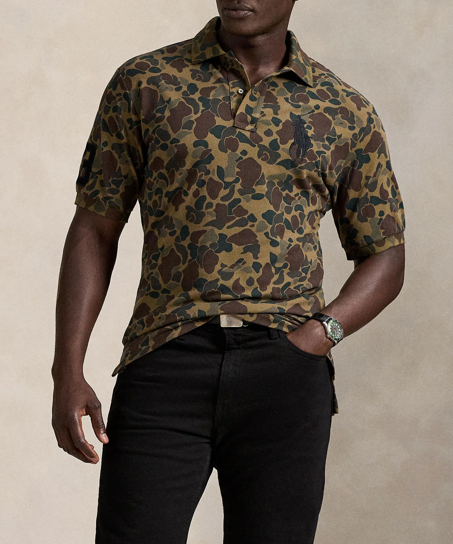 Polo Ralph Lauren Short Sleeve Animated Big Pony Mesh Polo - Image 3