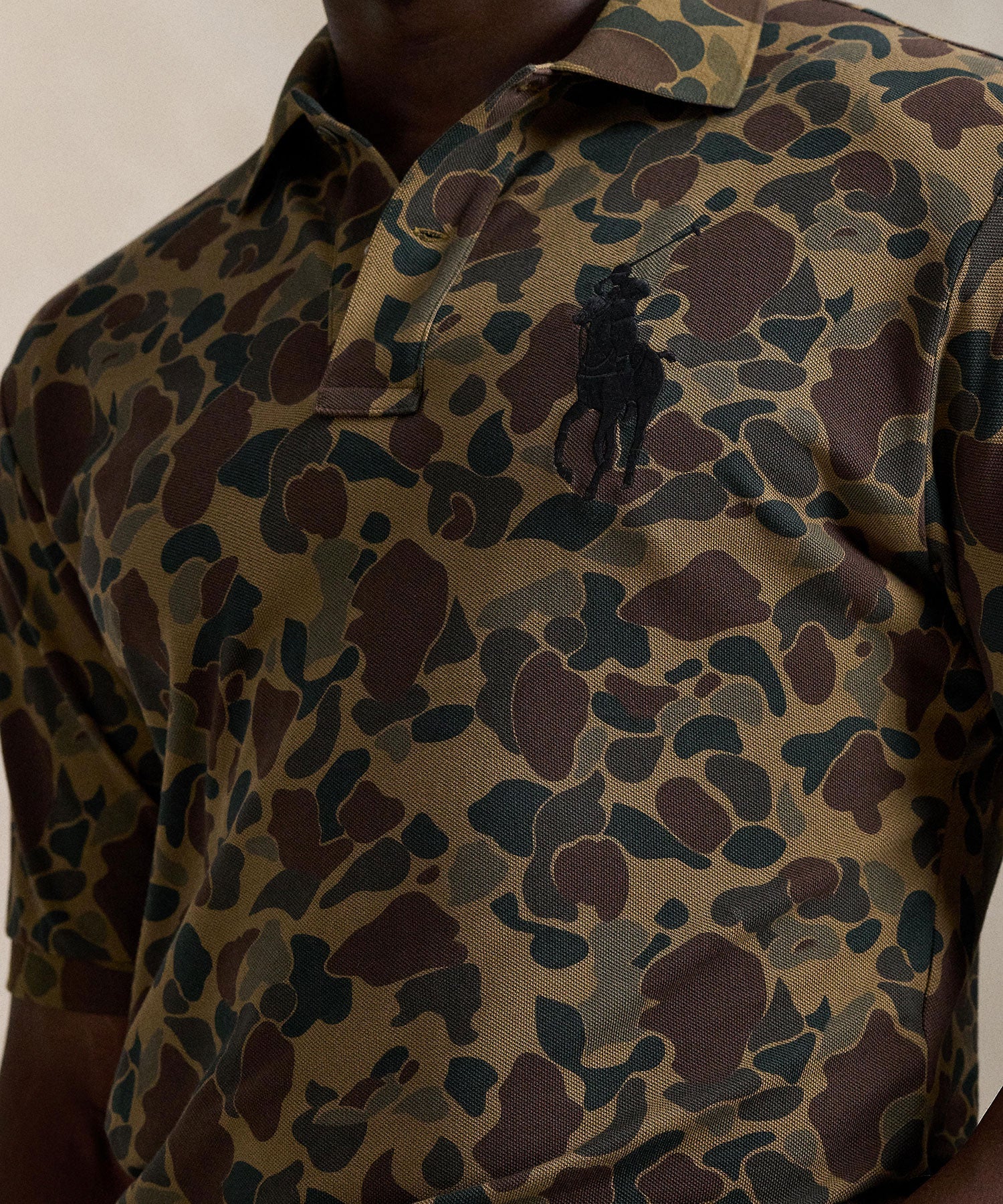 Polo Ralph Lauren Short Sleeve Animated Big Pony Mesh Polo - Image 4