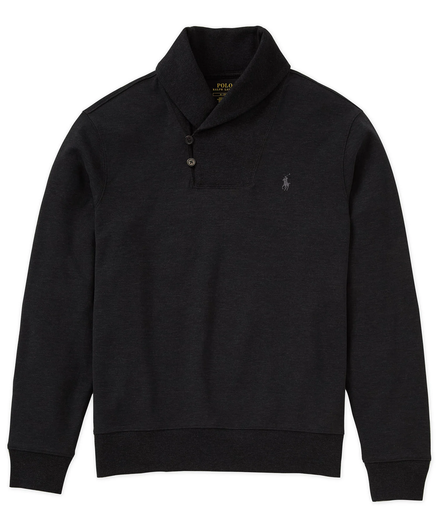 Polo Ralph Lauren Long Sleeve Lux Jersey Shawl Collar Pullover - Image 3