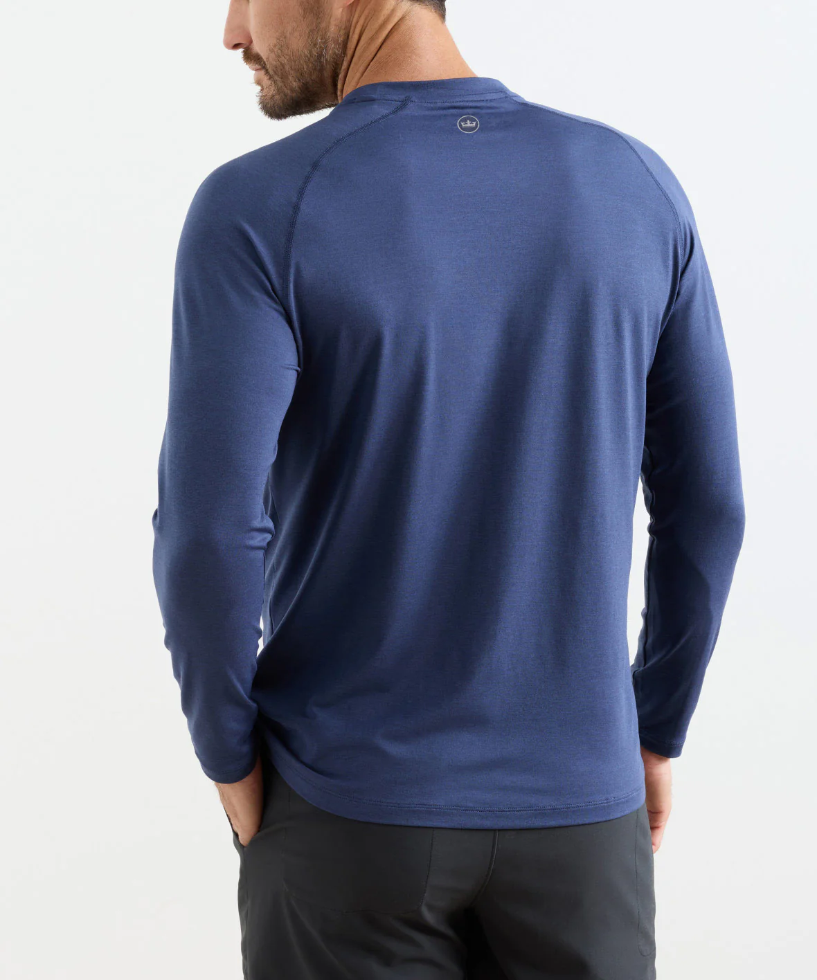 Peter Millar Aurora Performance Long Sleeve Tee Shirt - Image 10