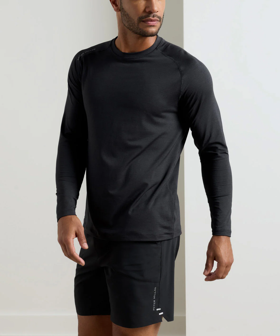 Peter Millar Aurora Performance Long Sleeve Tee Shirt - Image 4