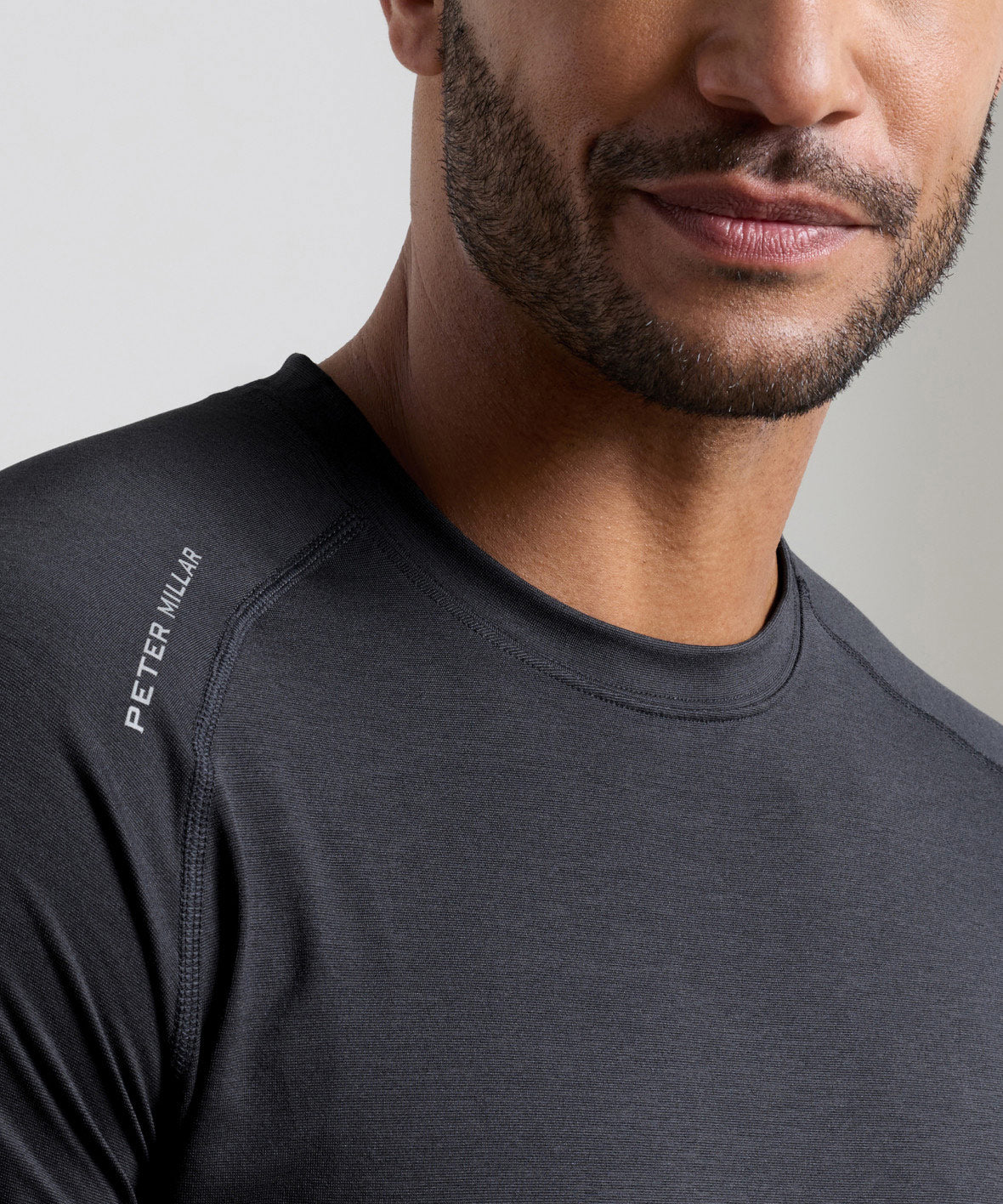 Peter Millar Aurora Performance Long Sleeve Tee Shirt - Image 7