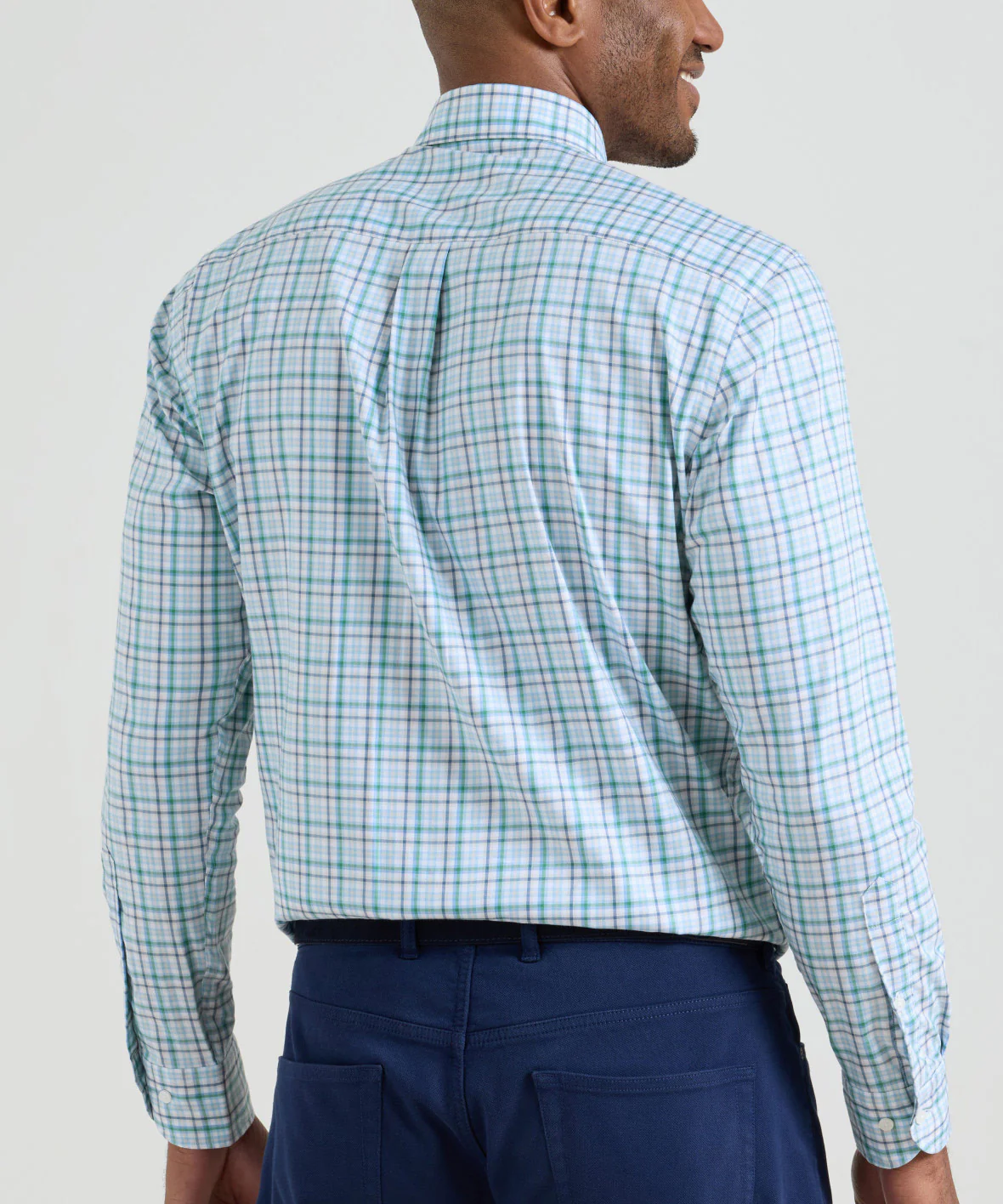 Peter Millar Simon Crown Light Long Sleeve Sport Shirt - Image 3
