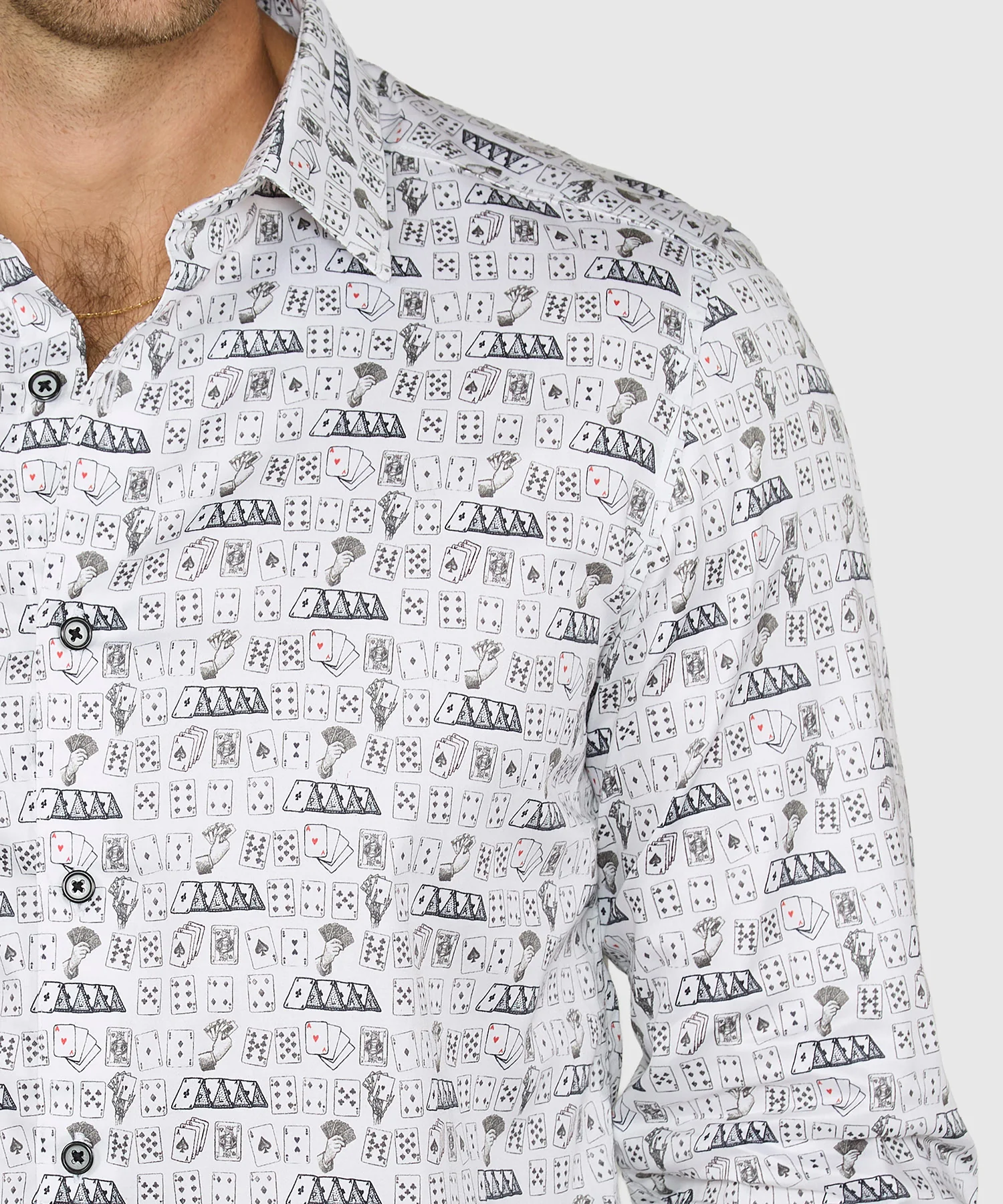 Robert Graham Long Sleeve 52 Pick Up Sport Shirt - Image 3