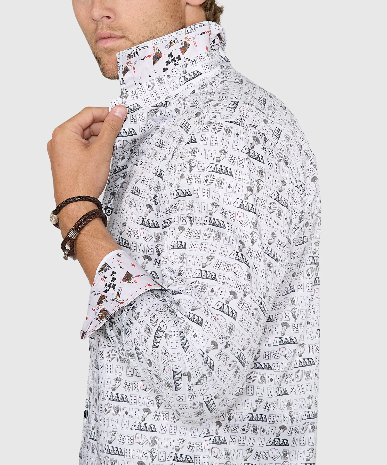 Robert Graham Long Sleeve 52 Pick Up Sport Shirt - Image 4