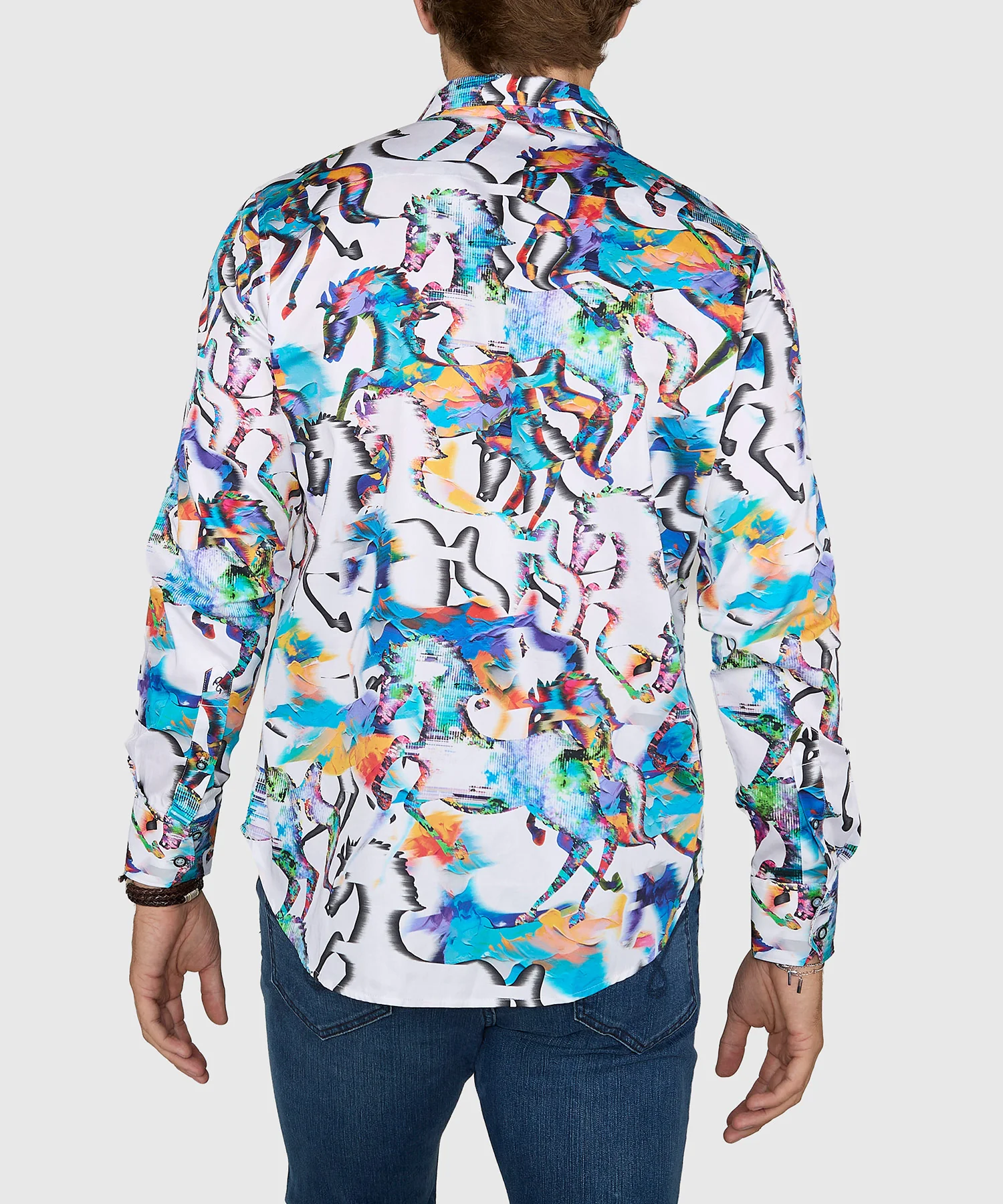 Robert Graham Long Sleeve Mane Event Sport Shirt - Image 3