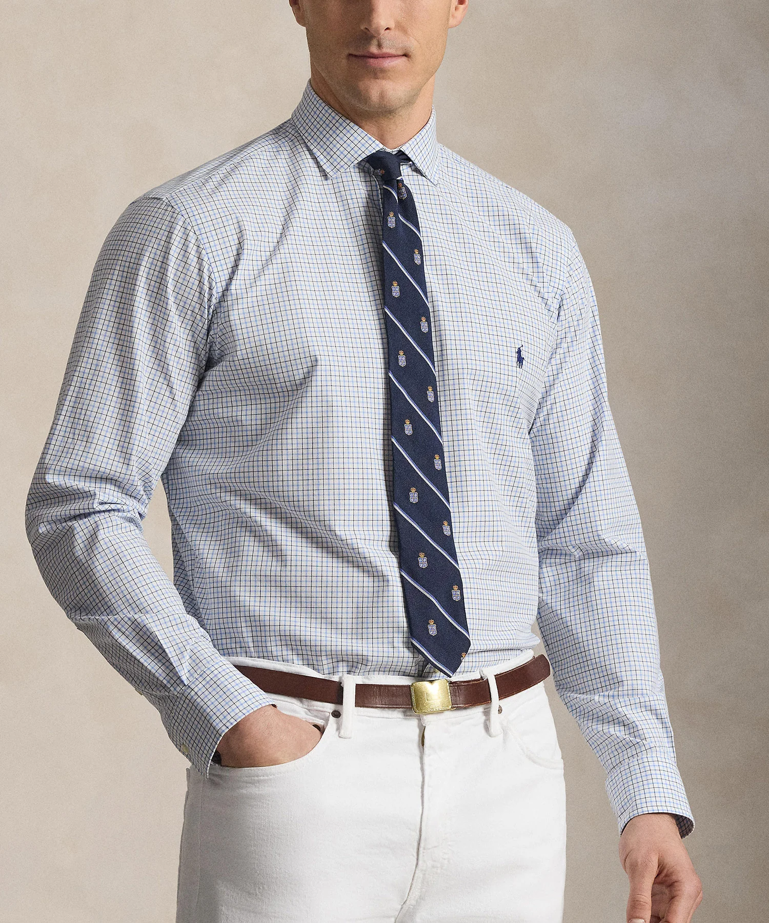 Polo Ralph Lauren Long Sleeve Poplin Shirt - Image 7