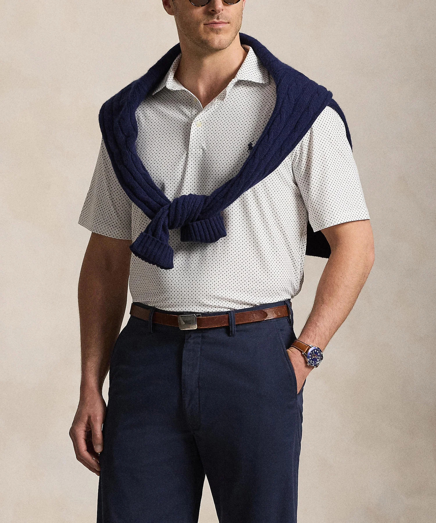 Polo Ralph Lauren Short Sleeve Performance Print Polo - Image 5